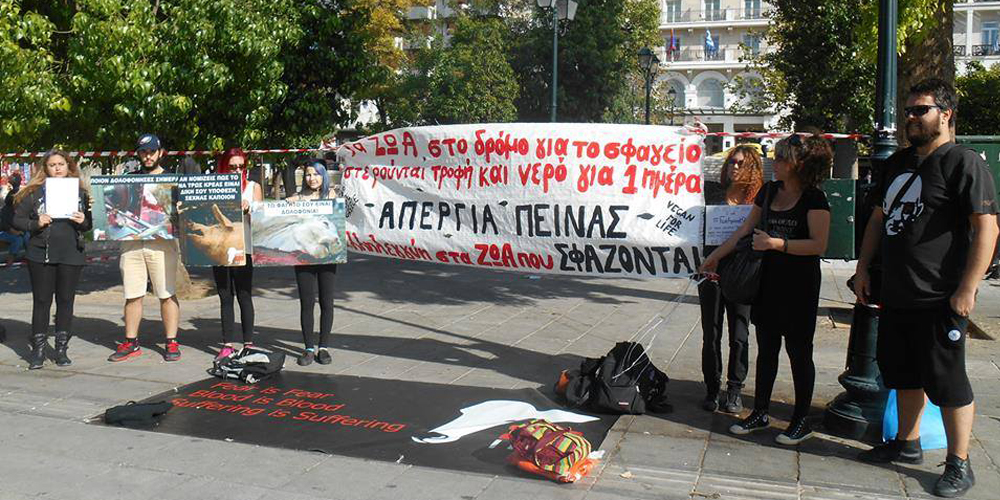 απεργία πείνας ενάντια στη σφαγή